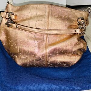 Elegant Gold Handbag